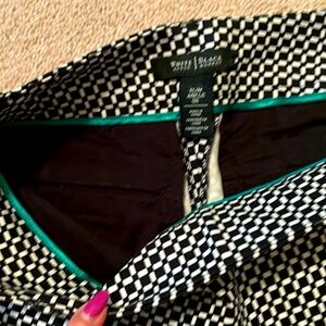 WHBM checkered pants